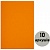  Фоаміран (флексика) помаранч., товщ. 1,5мм з клеєм А4 ( 10 арк.) 15KA4-7013 фото в интернет магазине канц орг