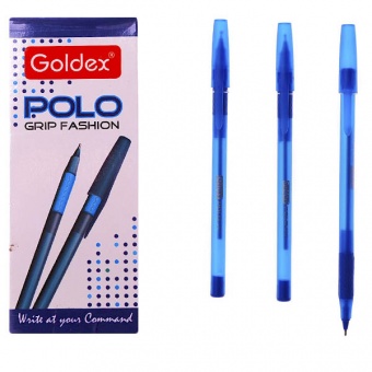Ручка масл. Goldex "Polo grip Fashion" 422, 0,7мм, синя--SH295 фото в интернет-магазине Канц орг