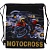  Сумка-мішок "Motocross" 40*33см,, M2009--s612 фото в интернет магазине канц орг