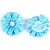  Резинка блакитна  квітка ,  551 фото в интернет магазине канц орг