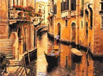 Картина за номер. на полотні "Венеція" 40*50 см 9536PH_O фото в интернет-магазине Канц орг